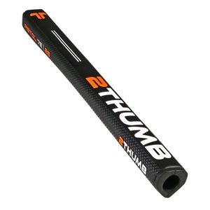 2Thumb PISTOL 7E 26 Golf Putter Grip Black 7 Contact Point Design